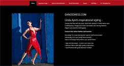 Desktop Screenshot of dancedress.com